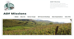 Desktop Screenshot of adfmissions.org